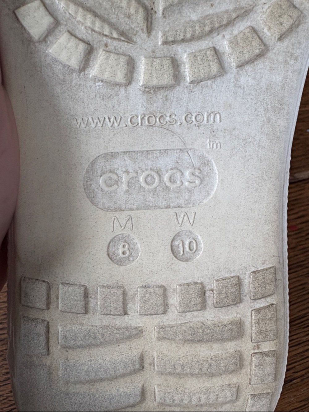 Crocs Mega Crocs Women’s Size 10 with charms - Picture 8 of 11